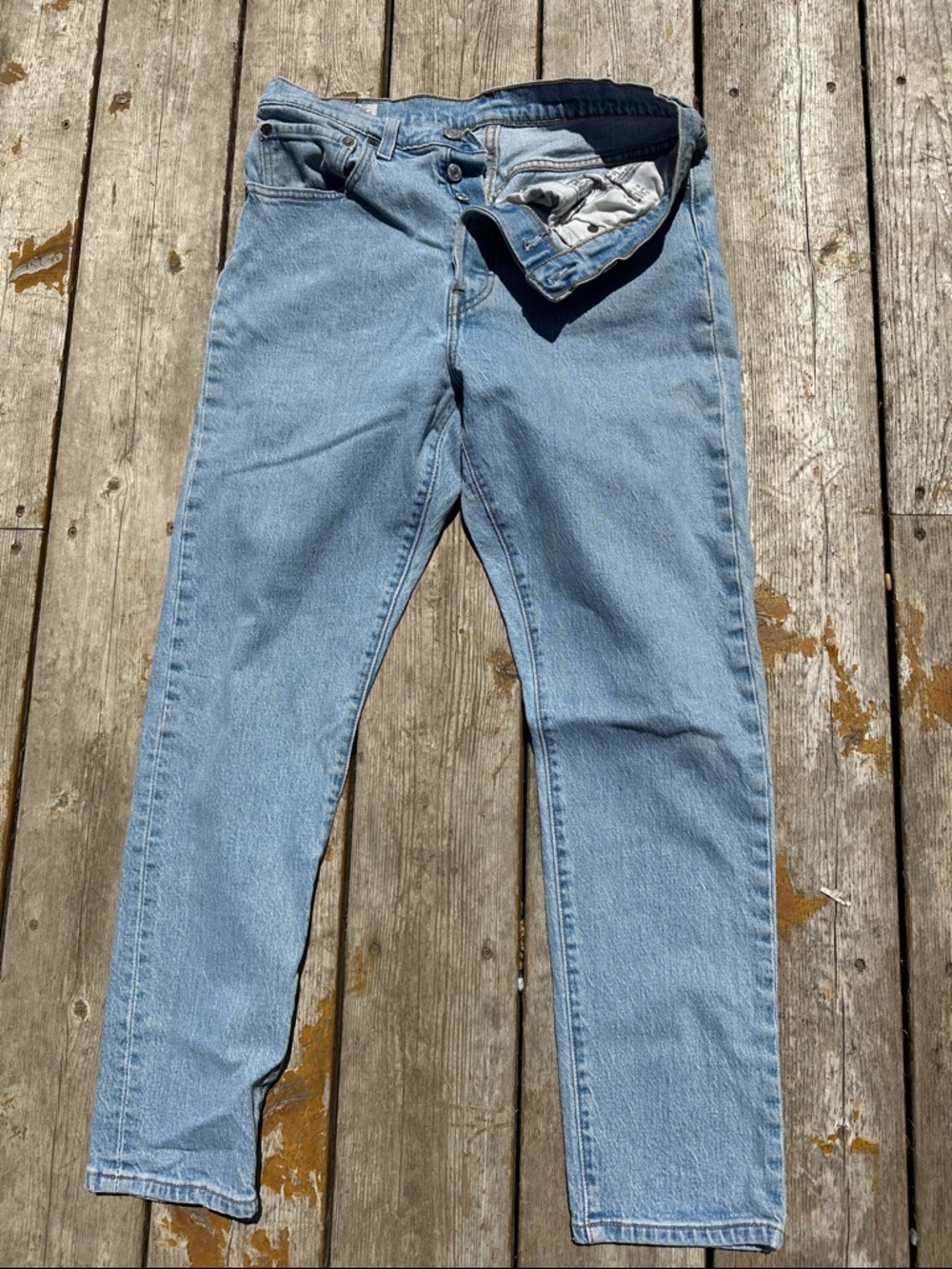 Light wash 501 skinny Levi’s